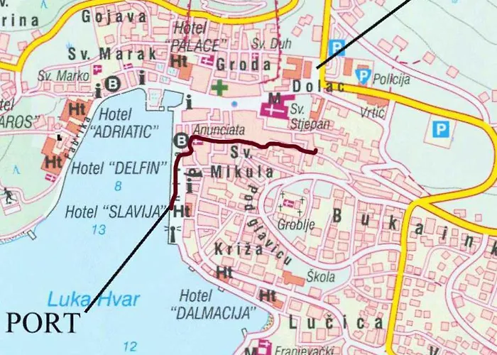 Günstige Hotels in Hvar Town