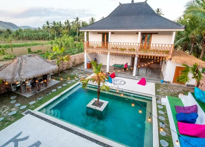 Vandrarhem i Kuta (Lombok)